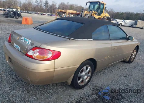2003 Toyota Camry Solara Se V6 z USA, uszkodzony, nr VIN 2T1CF22PX3C609575